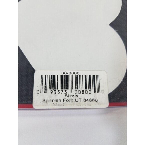 Sizzix Lot of 2 Red Die Cutter Heart #1 38-0800 Oval #2 38-0815 Provo Craft 4" - Picture 11 of 16